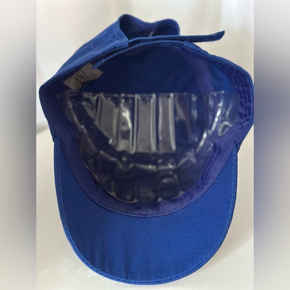 Something Special 100% Cotton Blue Hat Silver Embellishment (894) - Picture 8 of 8